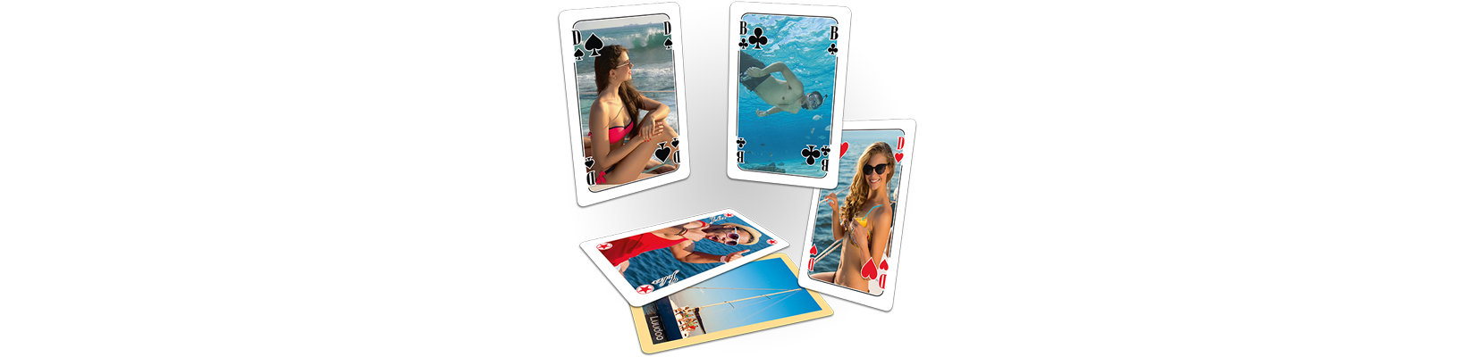Customise a poker hand by placing your friends on the card faces