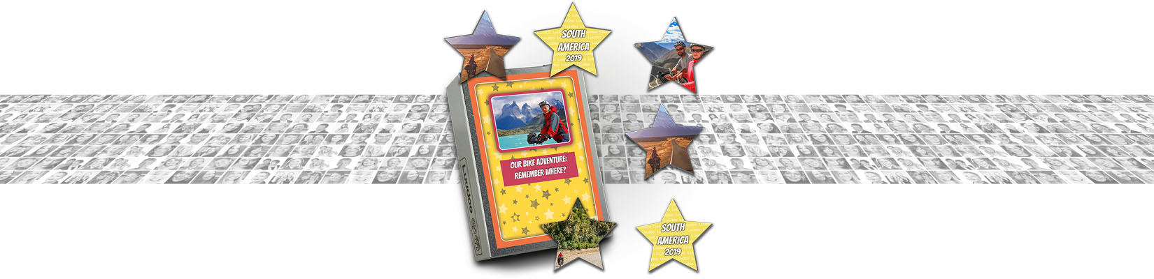 Say 'Happy Birthday!' with a custom made match game sporting pictures of the gift recipient