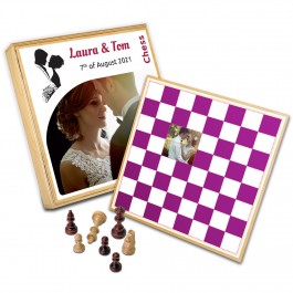 Customised chess games by LUUDOO, a perfect gift idea for any occasion